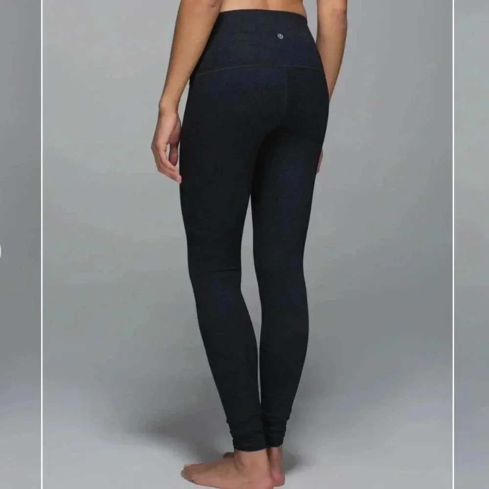 Lululemon wunder under roll down pants 26”